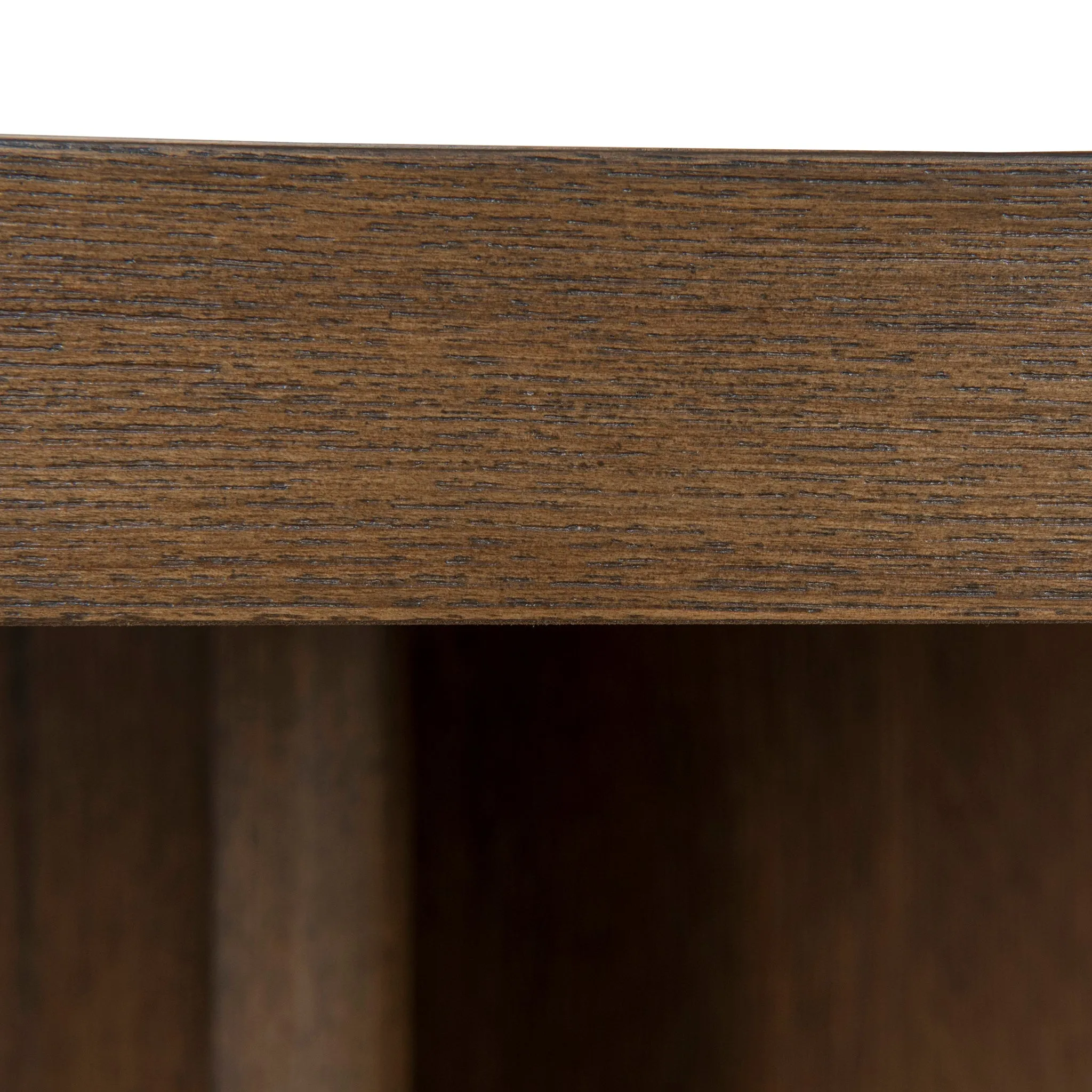 Roshan 1.3m Pill Shape Coffee Table - Caramel Oak