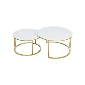 Round Plates With Gold Stand 9" 11"
