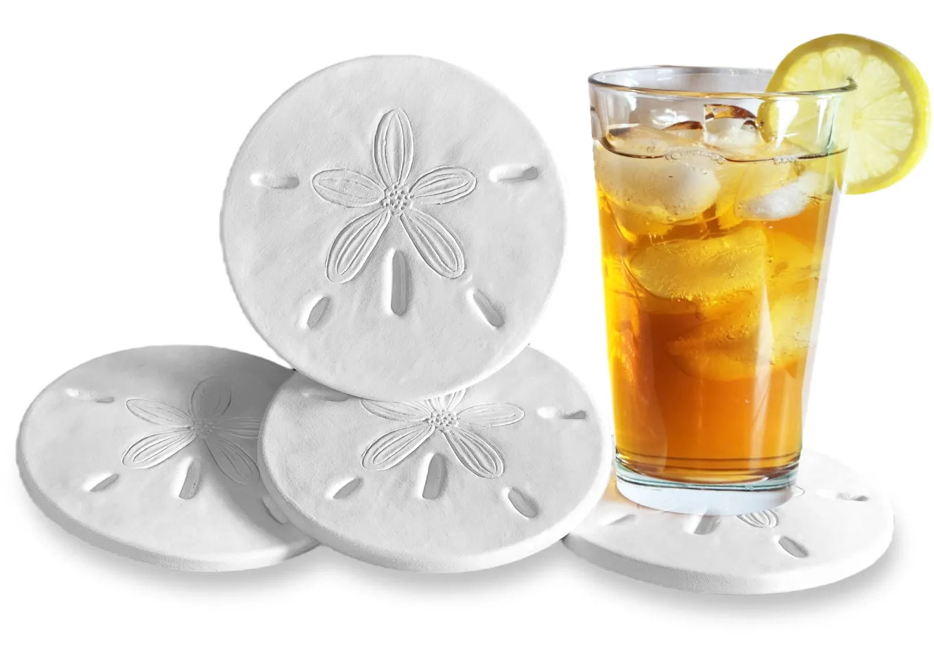 Sand Dollar Drink Coasters