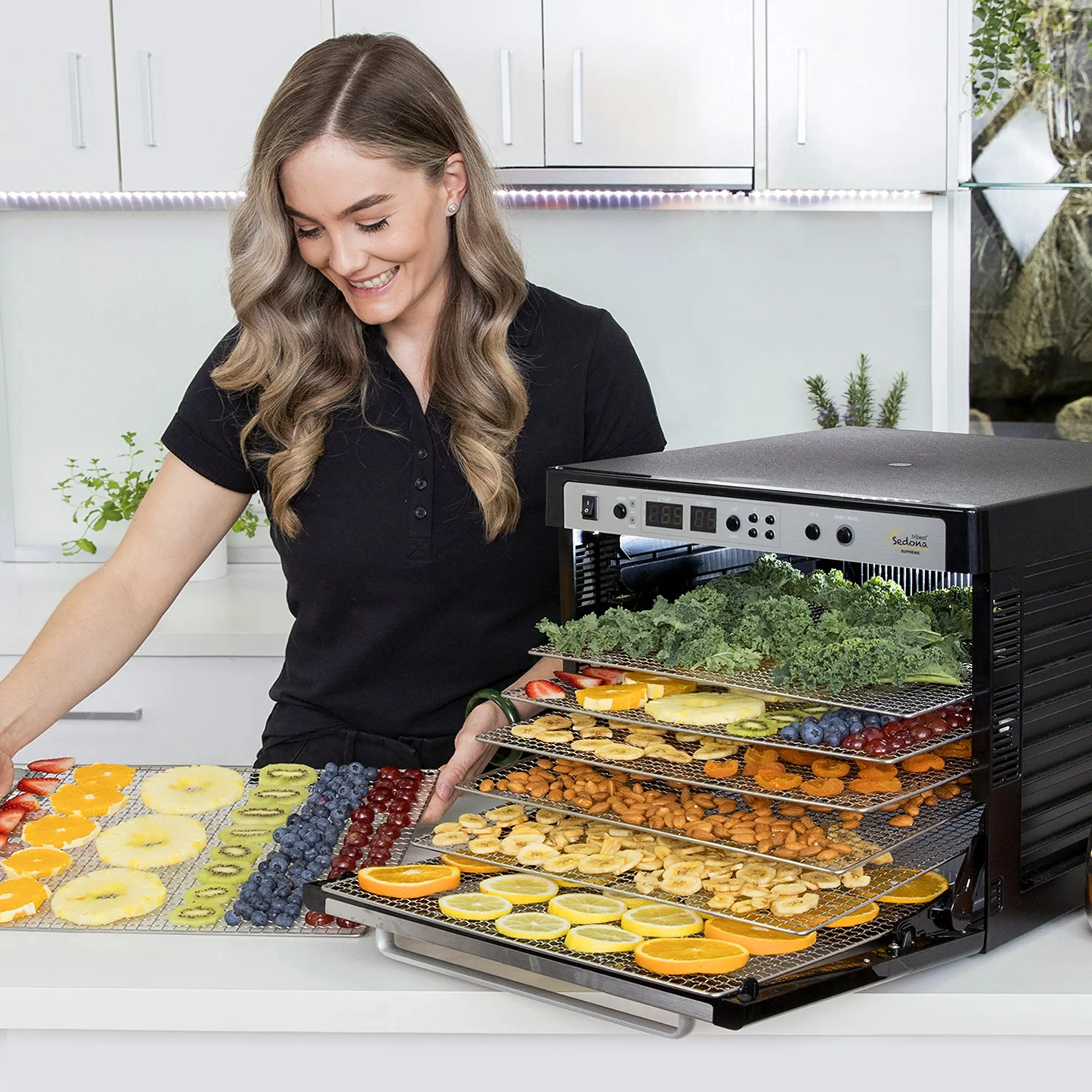 Sedona Supreme Refurbished Commercial Food Dehydrator with Stainless Steel Trays