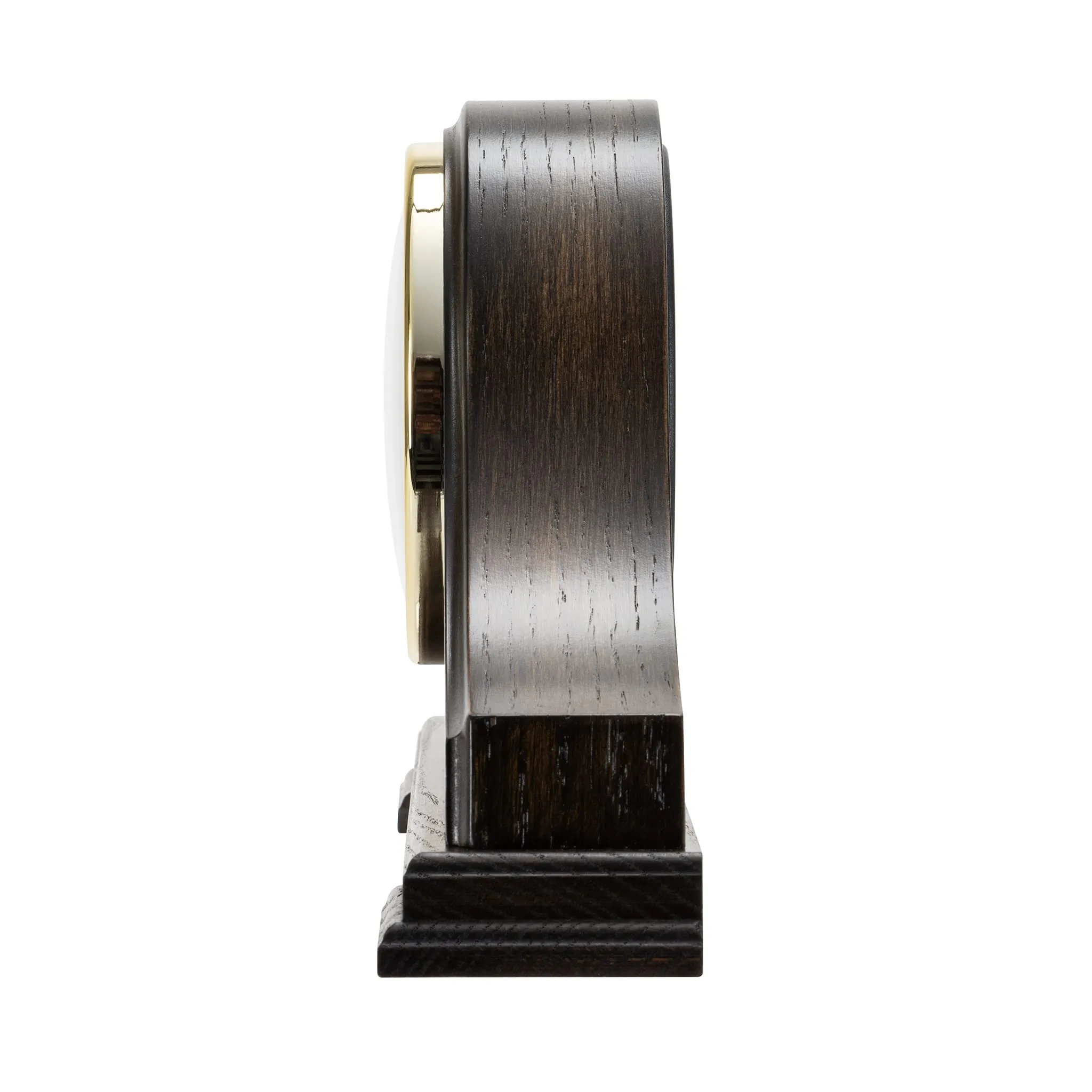 SEIKO Classic Table Top Brown Wooden English Numbers Table/Desk Clock for Study Room Home Office Desk Decoration Gifts (Size: 40 x 7.4 x 20.1 CM | Weight: 1700 gram)