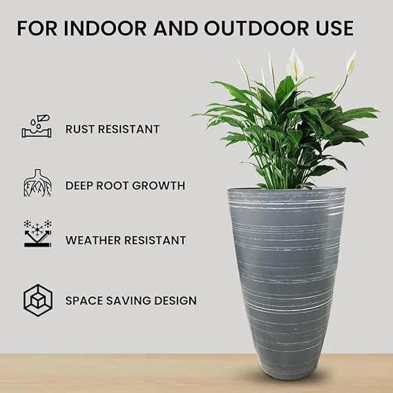 SG Traders™ Tall Savannah Plant Pot