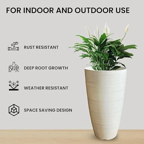 SG Traders™ Tall Savannah Plant Pot