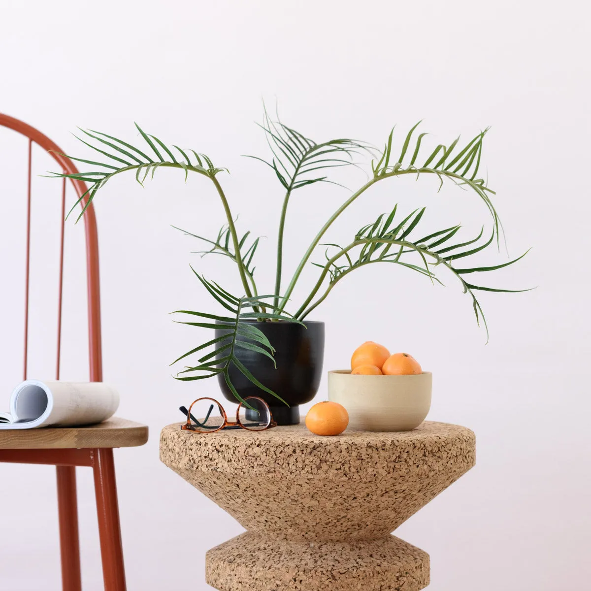 Shing Plinth Planter - Black