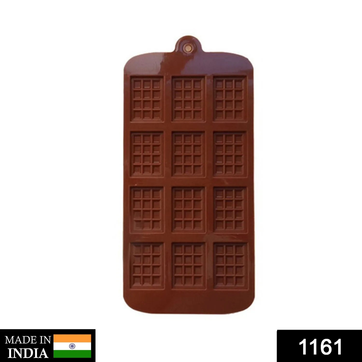 Silicone Mini Choco Bar Mould - 12 Cavity