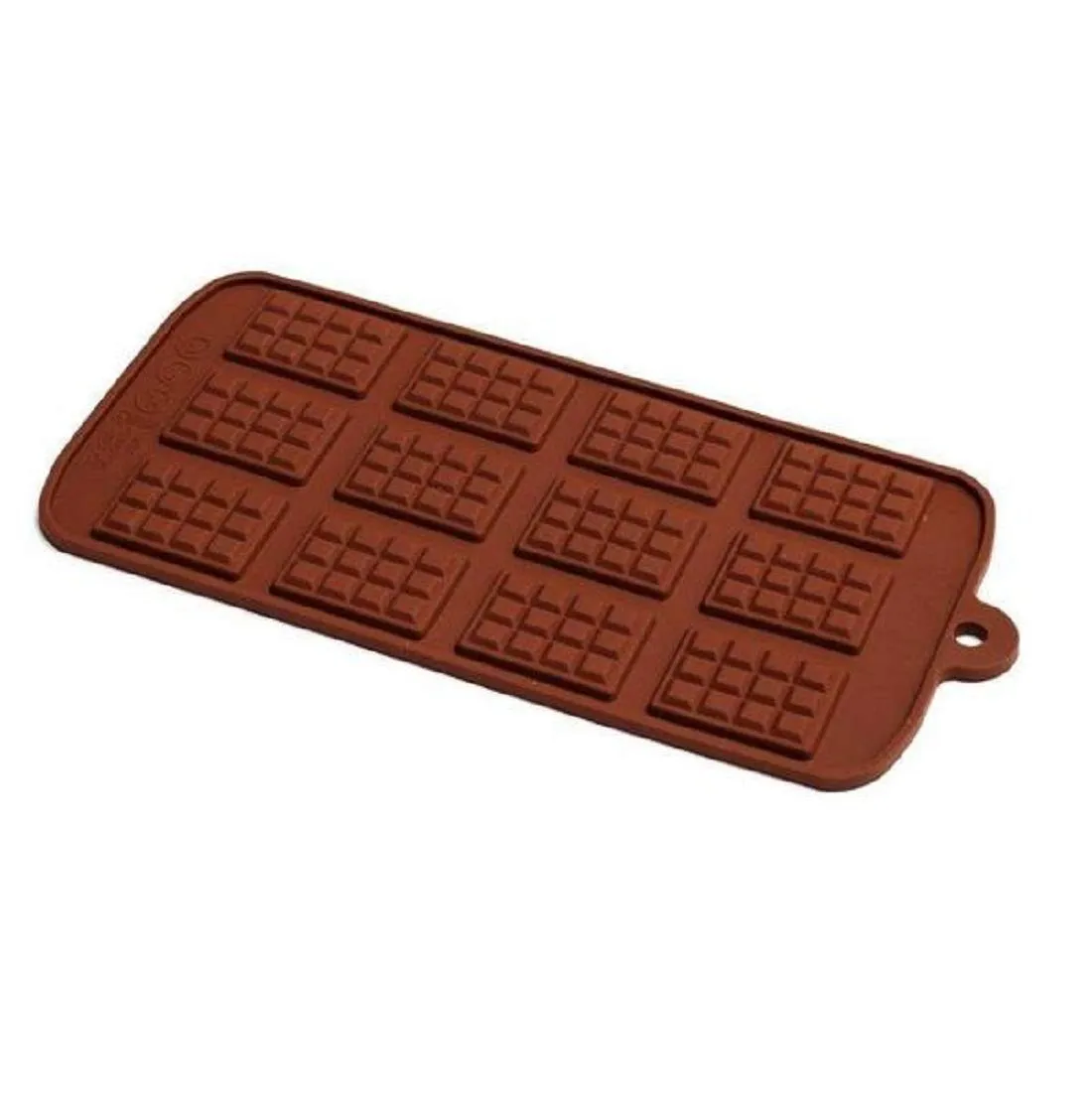 Silicone Mini Choco Bar Mould - 12 Cavity