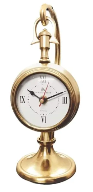 Sky Instruments Antique Home Decor Office Room Designer Contemporary Aluminum Metal Wall Clock - Elegant Table Clock for Home Office Decor Size 10" New Model Looking