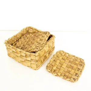 Square Weave Coasters-Set of 6