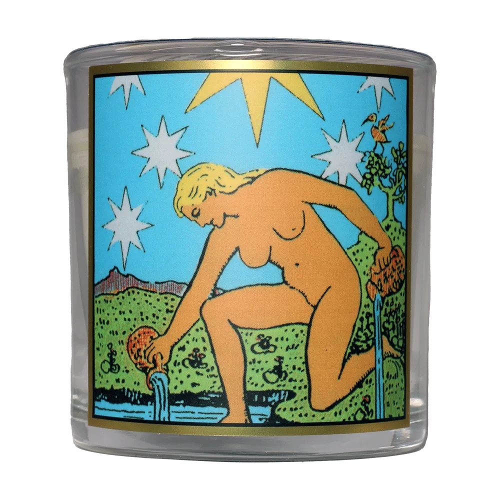 Star Tarot Candle