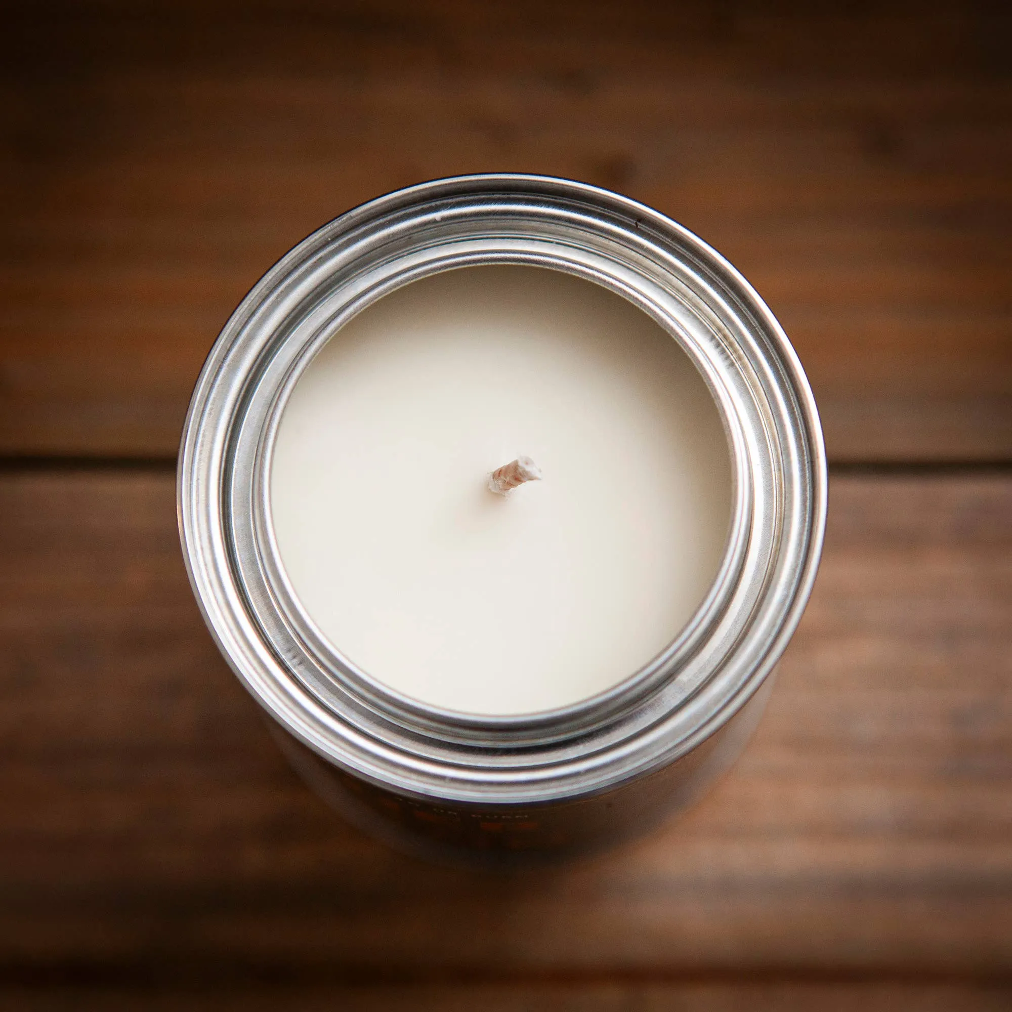 Sugarhouse Leather - Leather & Bourbon Soy Paint Can Candle