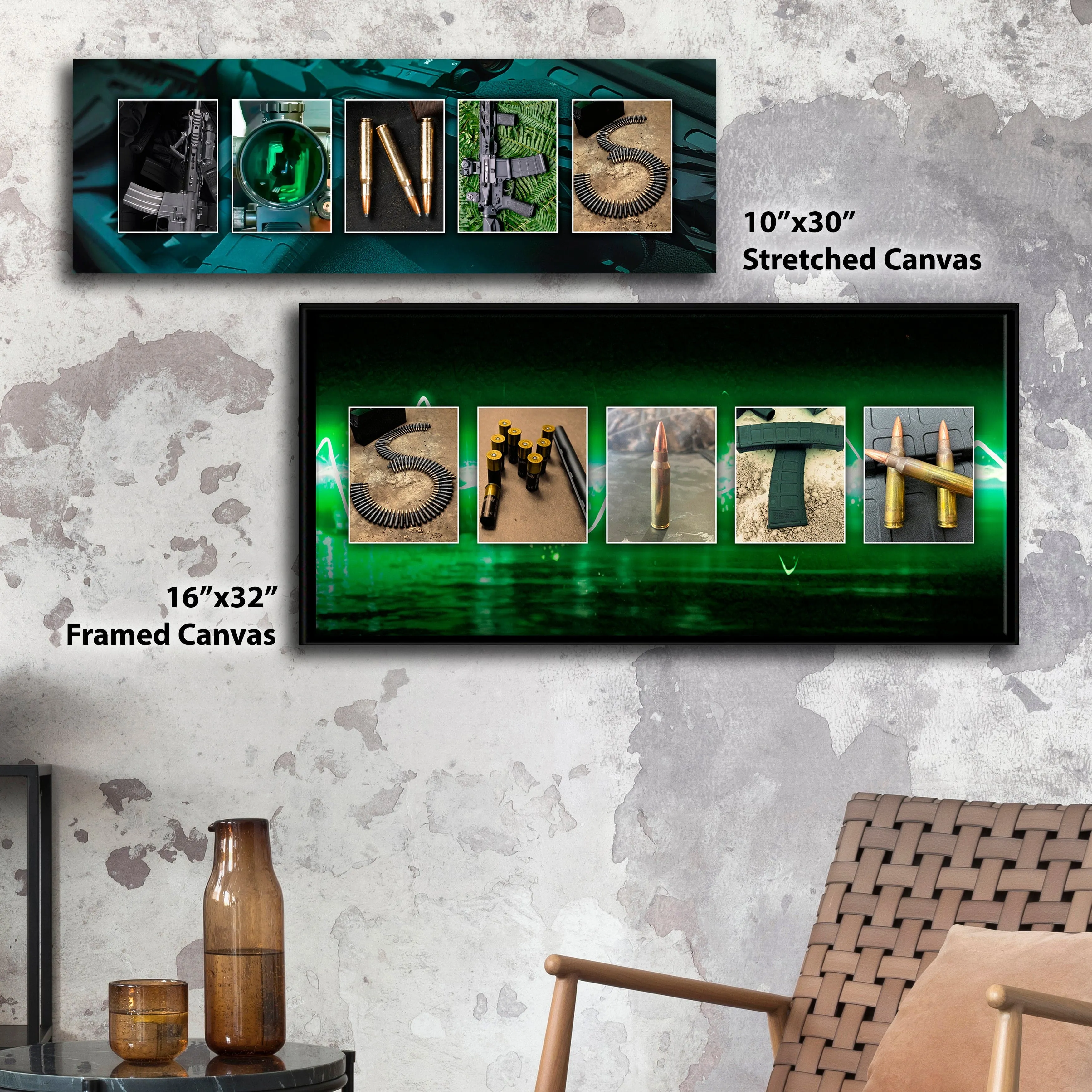 Tactical Shooting Name Art