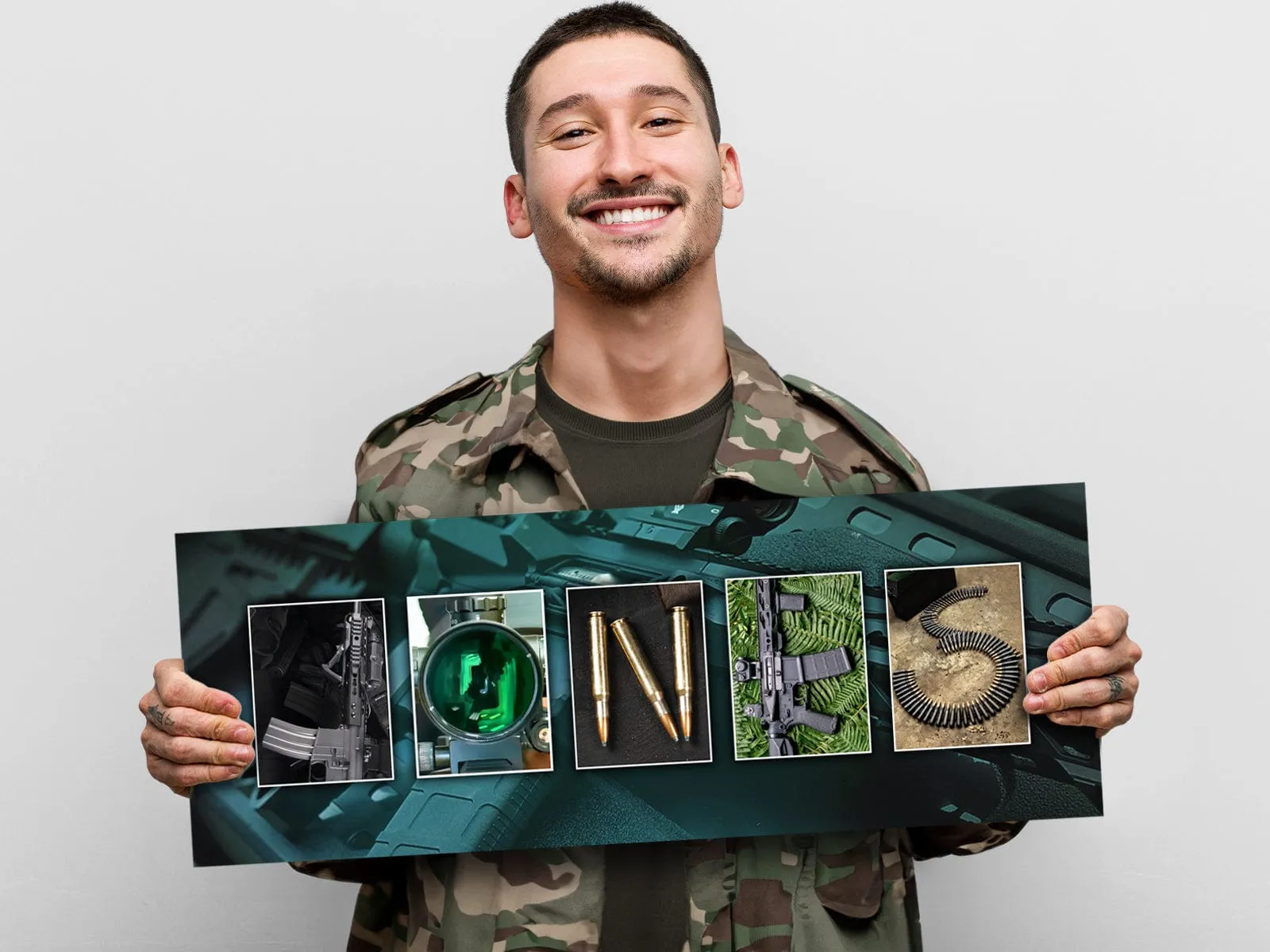 Tactical Shooting Name Art