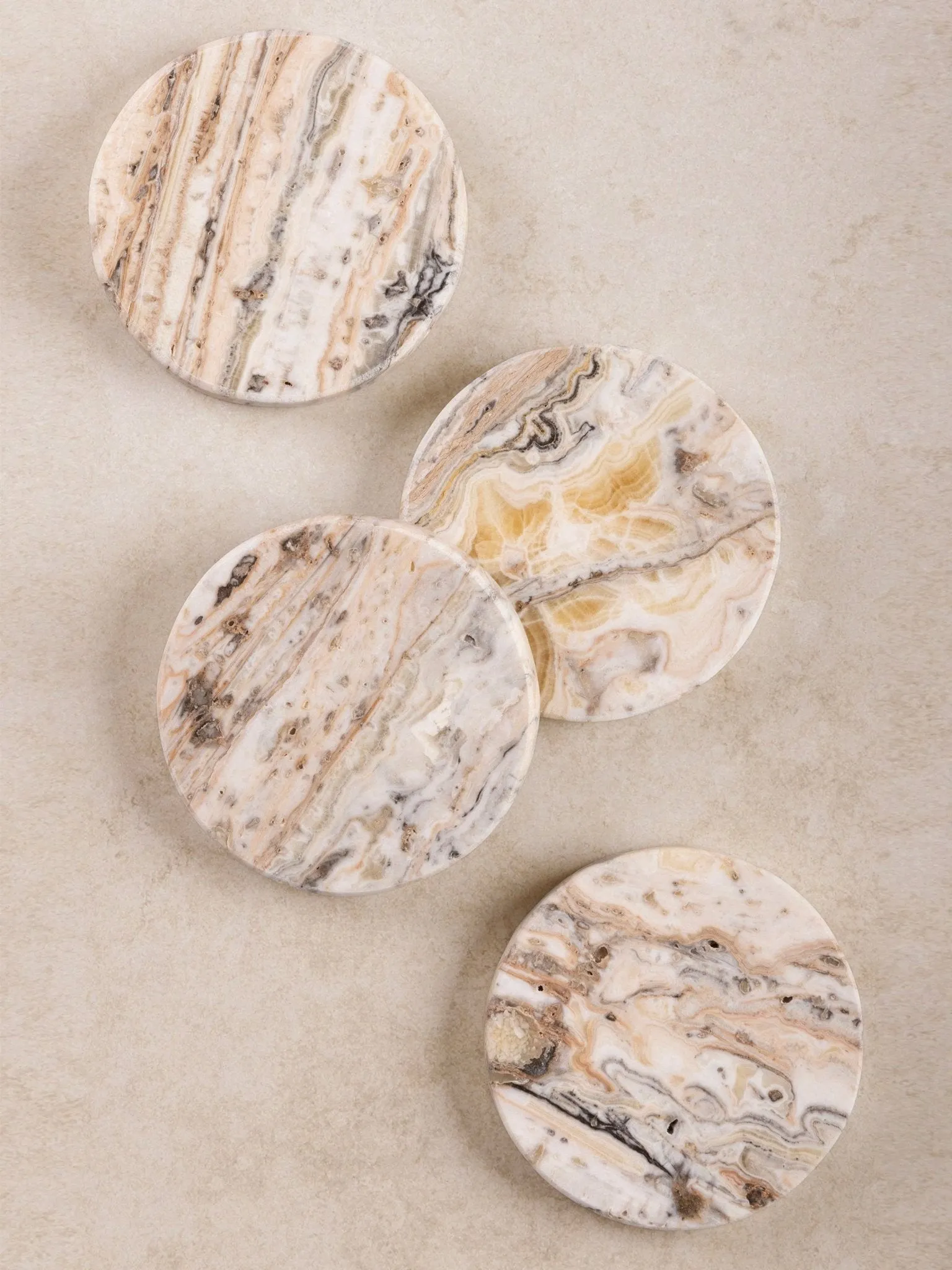 Tasmania Coasters / Set of 4