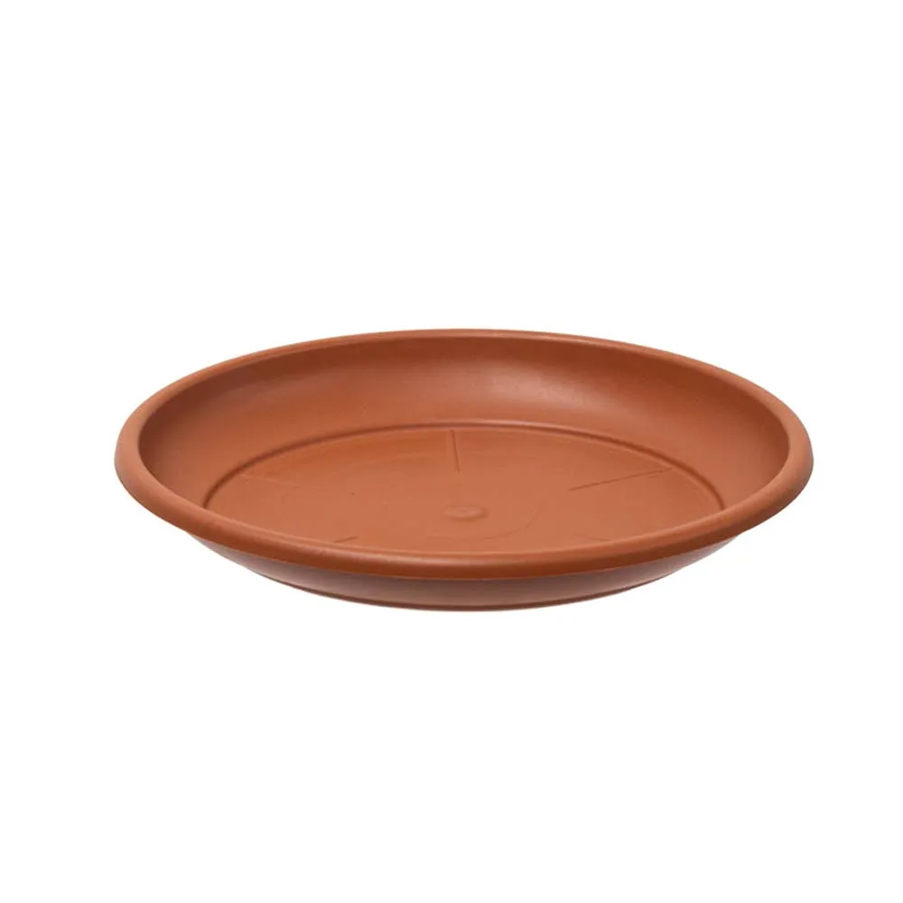 Tera USA- Matt Finish Round Saucer for Pots & Planters