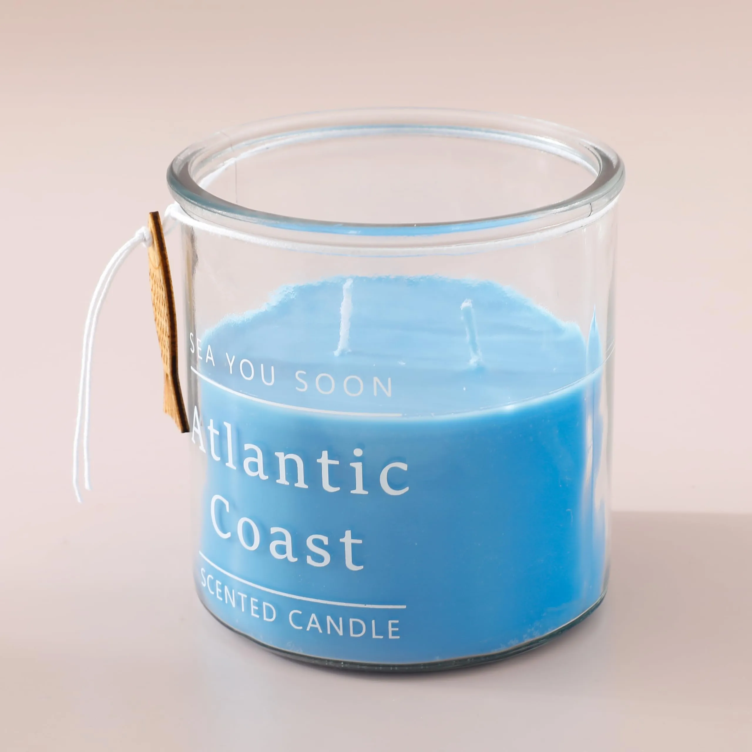The Better Home 430g Wax Blue Water Fragrance Scented Candles Home Decor & Aromatherapy | 60 Hours Burn Time | Perfect for Gifting, Lighting | Fragrance Candles for Home in Reusable Jars