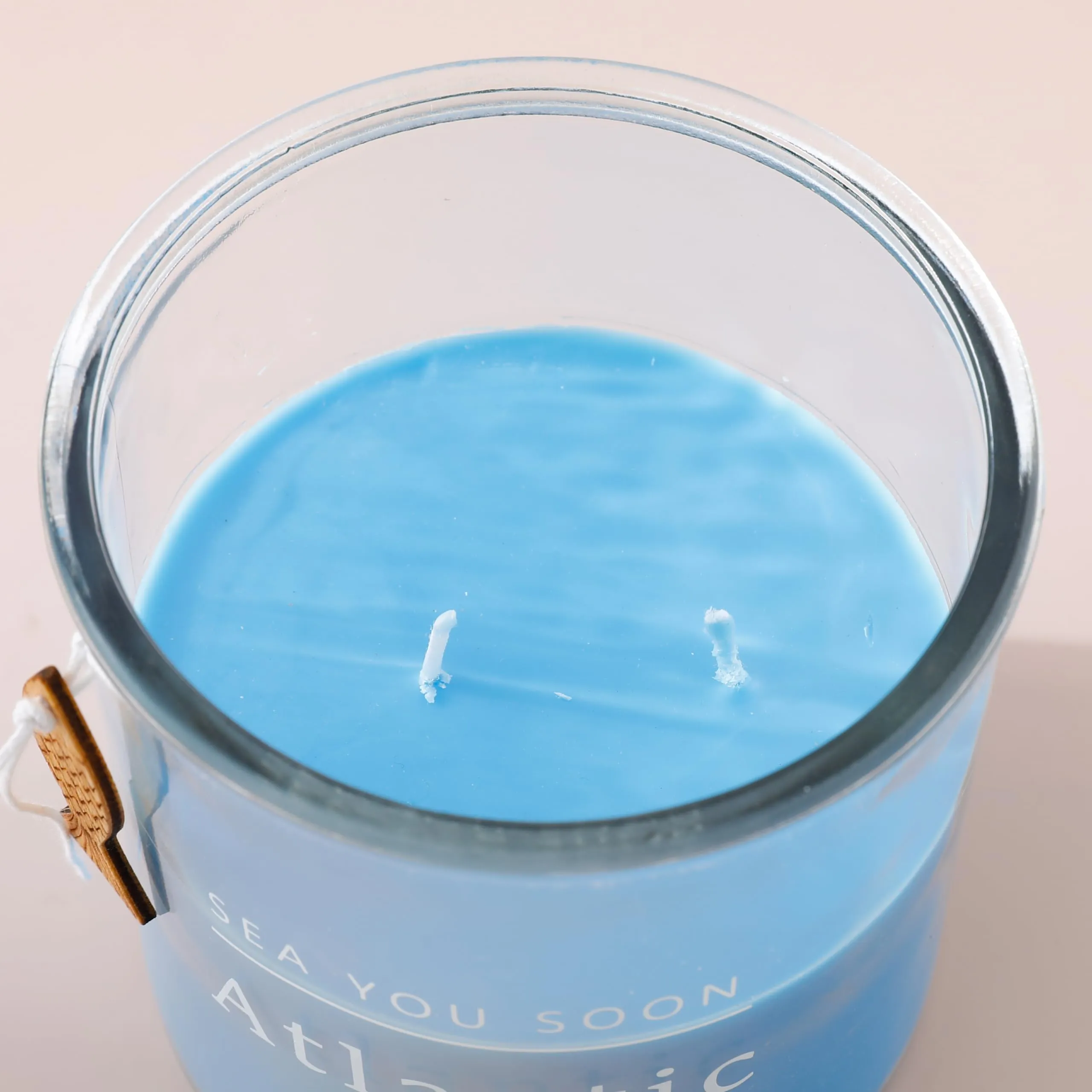 The Better Home 430g Wax Blue Water Fragrance Scented Candles Home Decor & Aromatherapy | 60 Hours Burn Time | Perfect for Gifting, Lighting | Fragrance Candles for Home in Reusable Jars