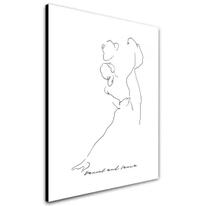 The Dance - Line Drawing