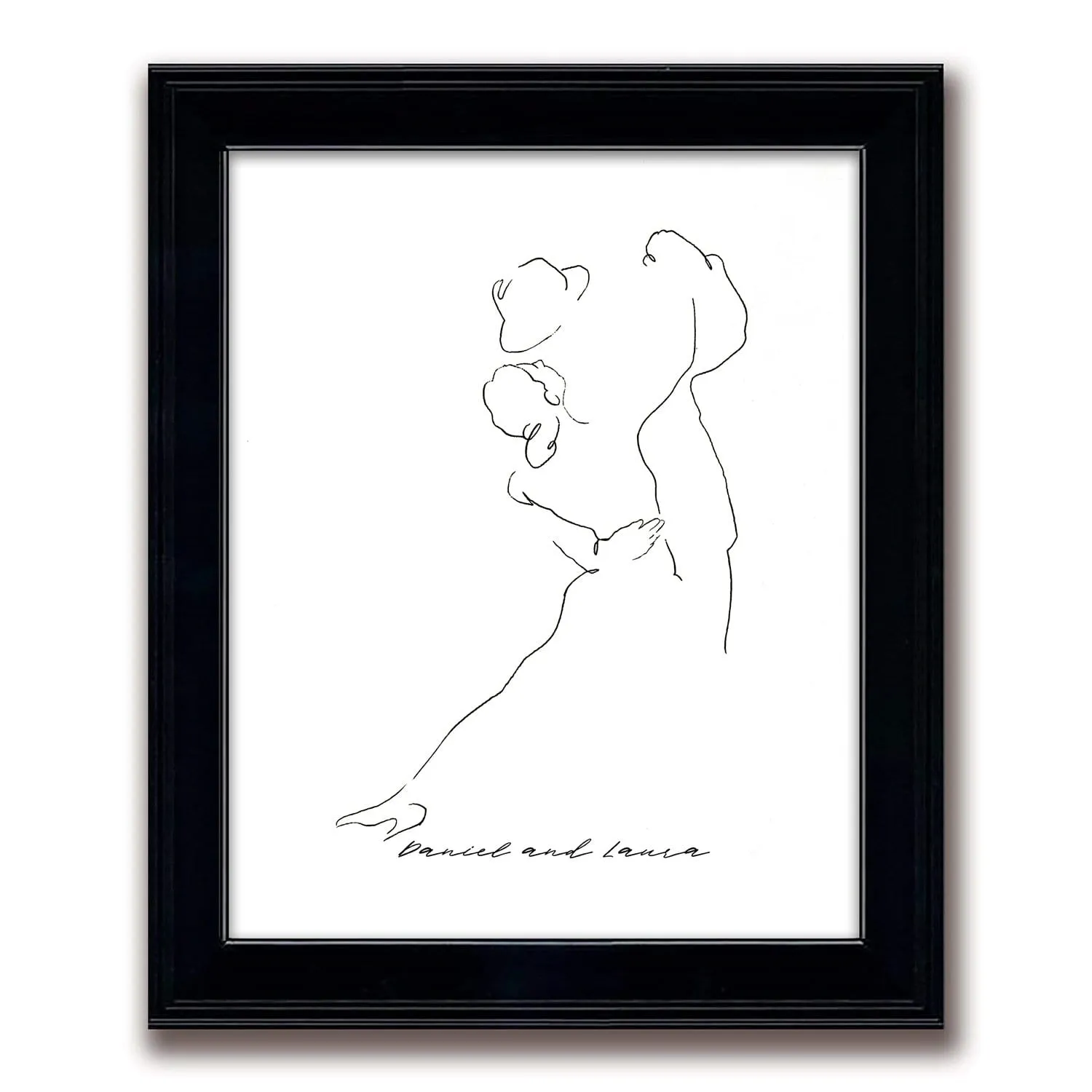The Dance - Line Drawing
