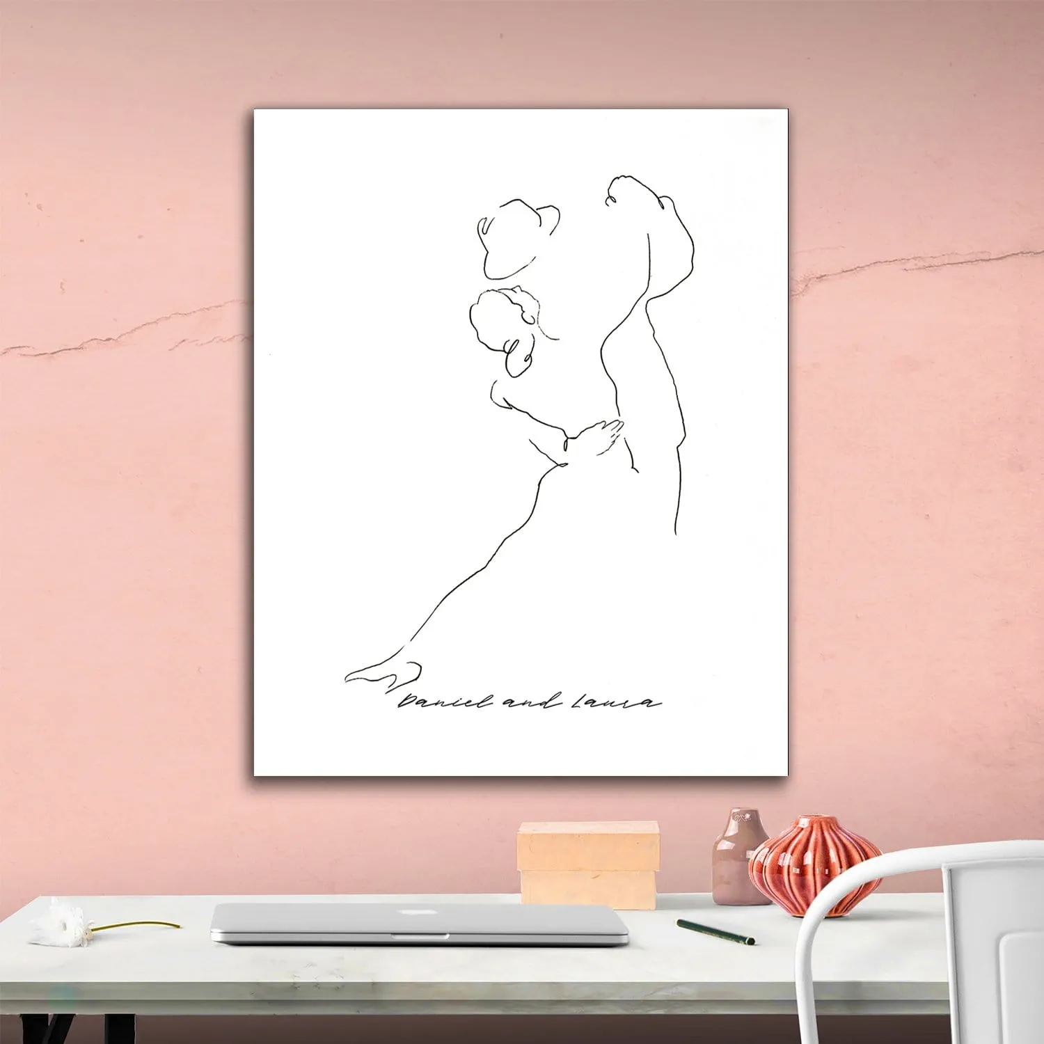 The Dance - Line Drawing