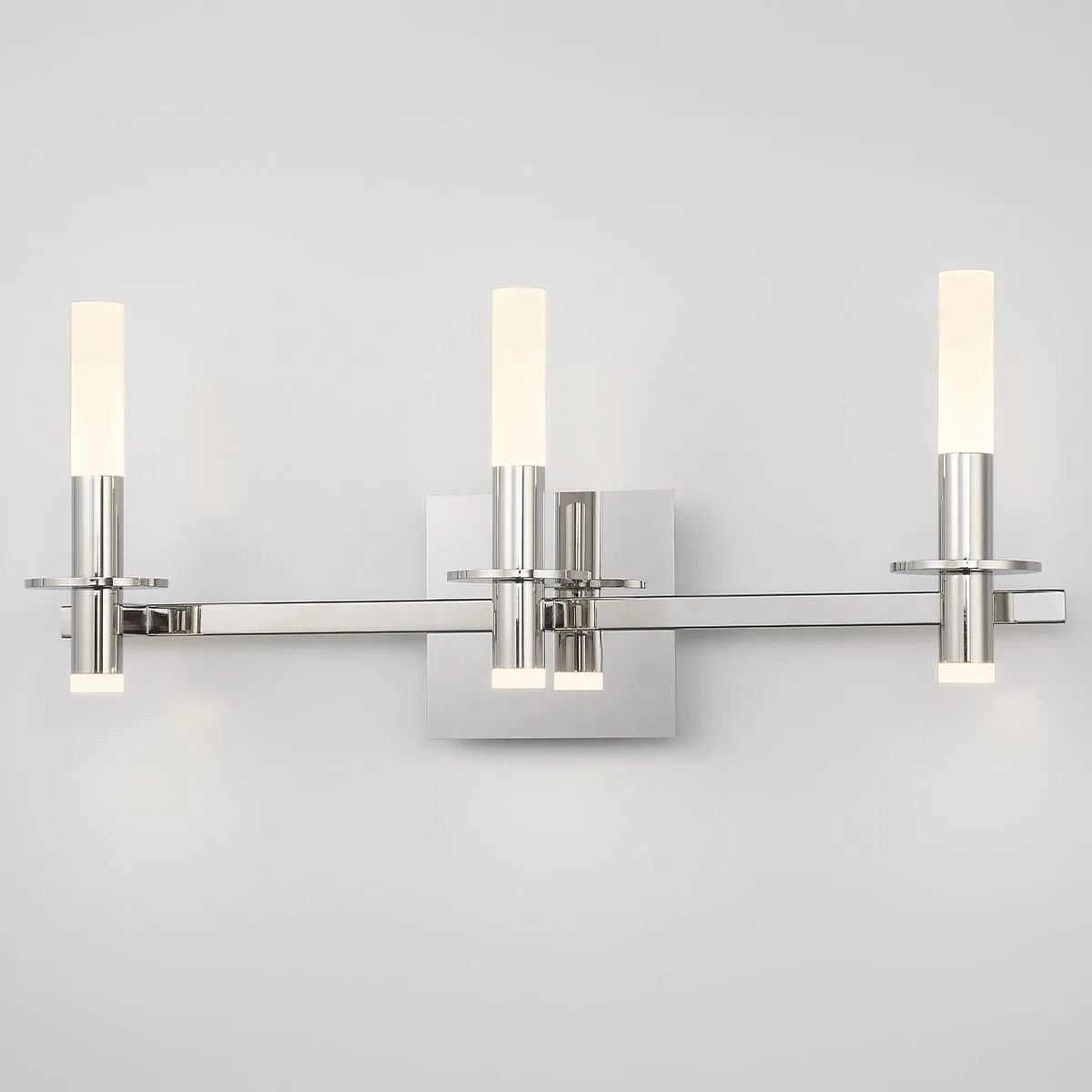 Torna 6 Lights 24 in. LED Vanity Light Polished Nickel Finish