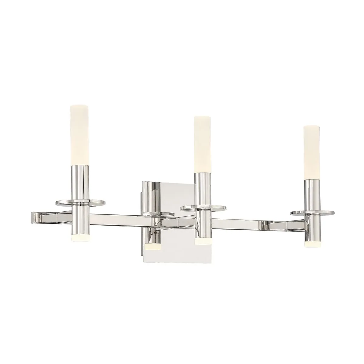 Torna 6 Lights 24 in. LED Vanity Light Polished Nickel Finish