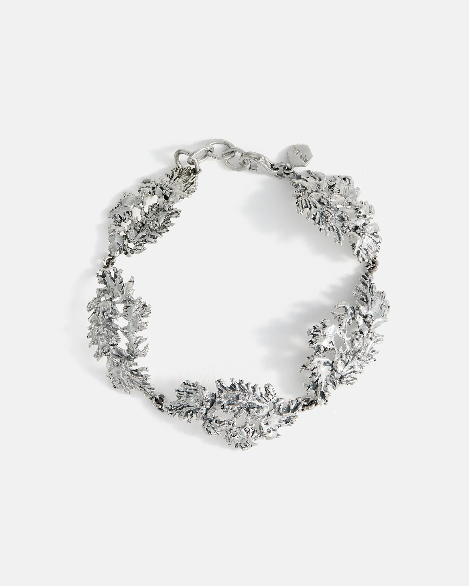 Ulysse Links Bracelet in Sterling Silver with lab-grown Diamonds