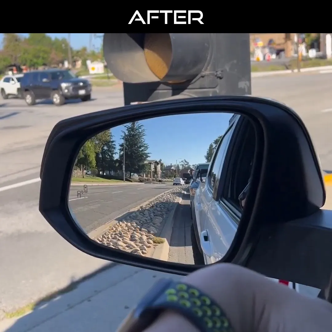 Upgraded Wide View Side Mirrors for 16-23 Tacoma | 14-23 4runner| 19-23 Rav4