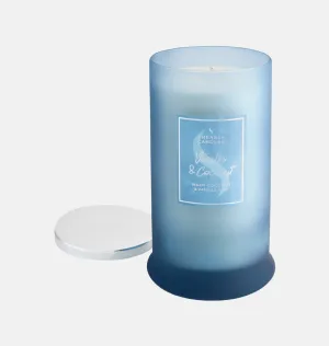 Vanilla and Coconut Tall Pillar Jar Candle