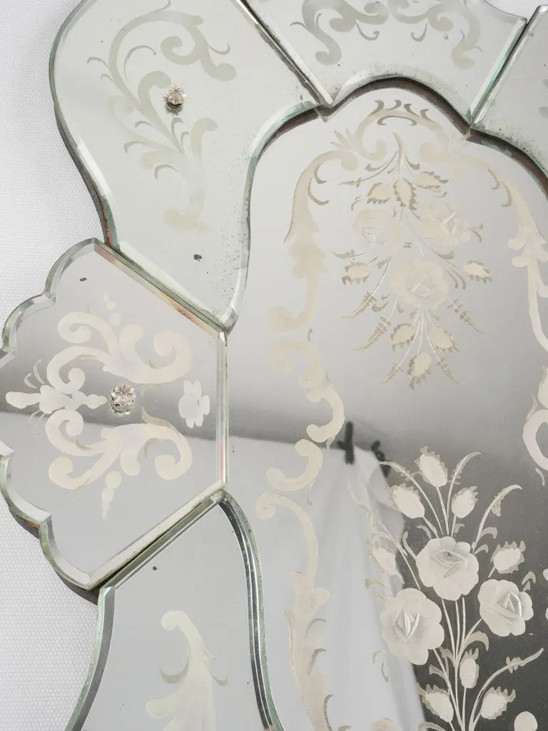 Venetian style mirror - small 25¼" x 15¾"