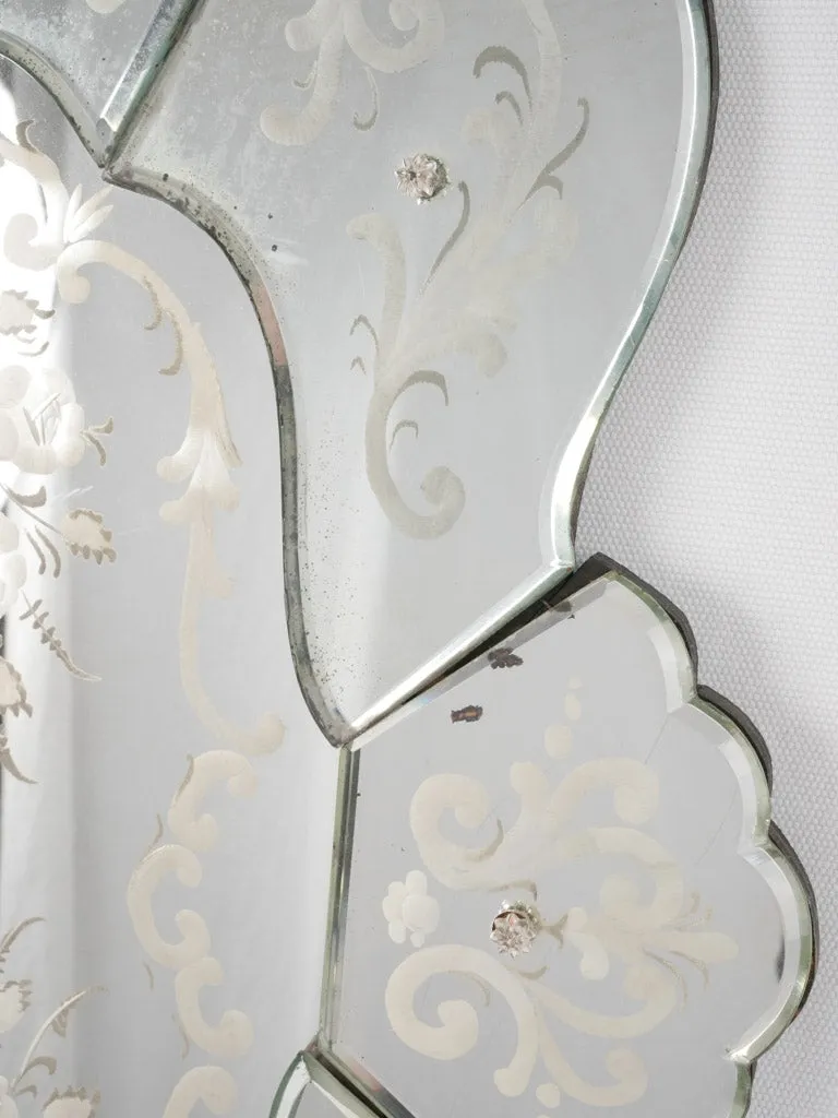Venetian style mirror - small 25¼" x 15¾"