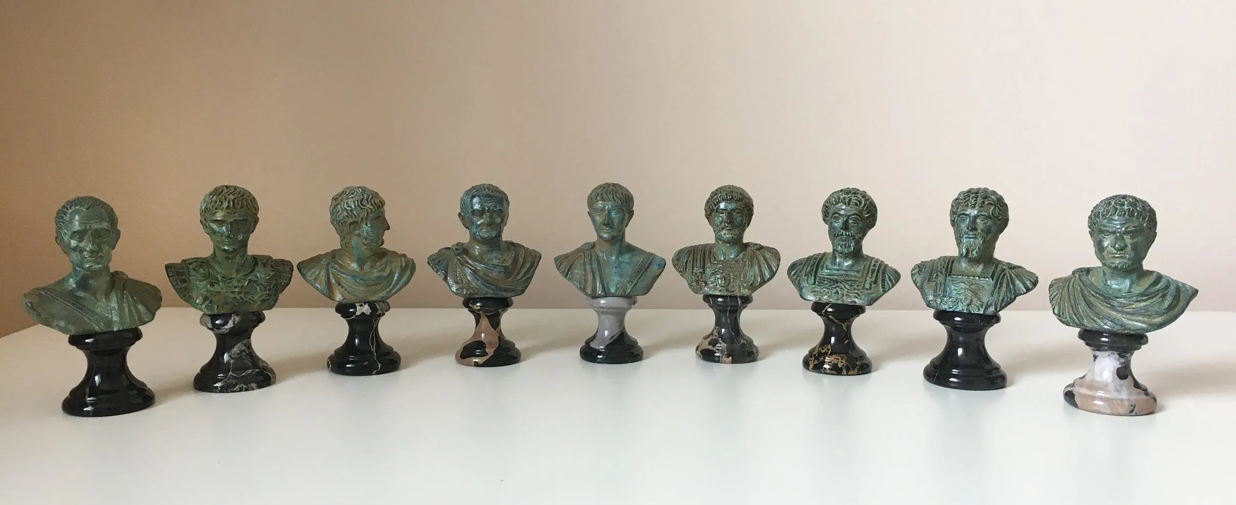 Vespasian Bust (Green Bronze)