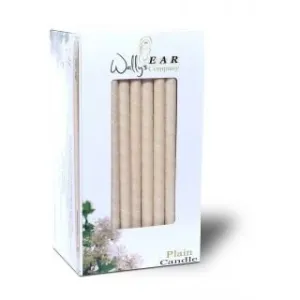Wally's Plain Paraffin Candles 75 pack 75 pk