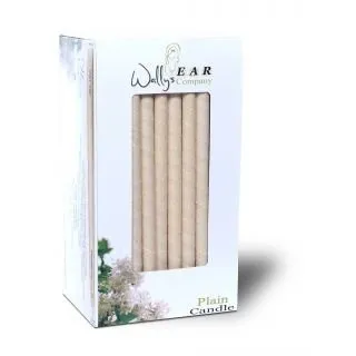Wally's Plain Paraffin Candles 75 pack 75 pk