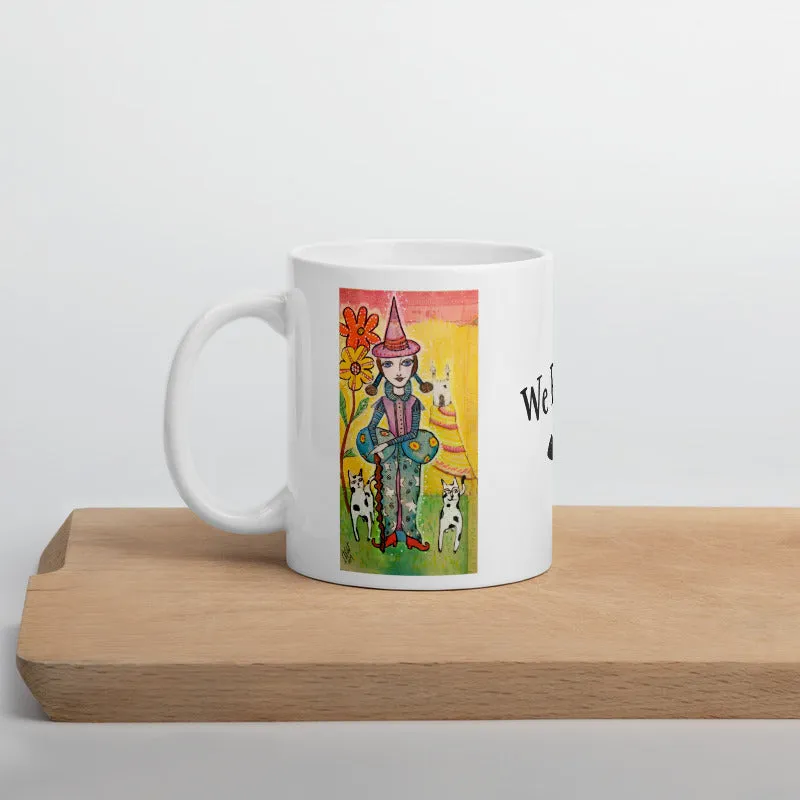 We Persist Novelty Mug Coffe Mug, Witchy Gifts for Her, More Art Inspirational Mugs and Gifts, Coffee Tea Mug