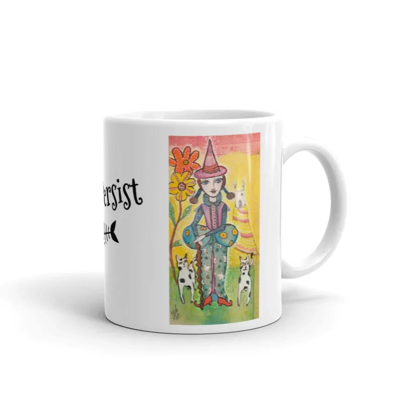 We Persist Novelty Mug Coffe Mug, Witchy Gifts for Her, More Art Inspirational Mugs and Gifts, Coffee Tea Mug
