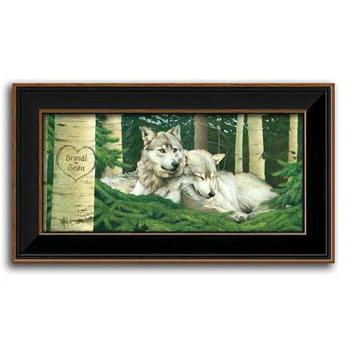 Wolves Personalized Art